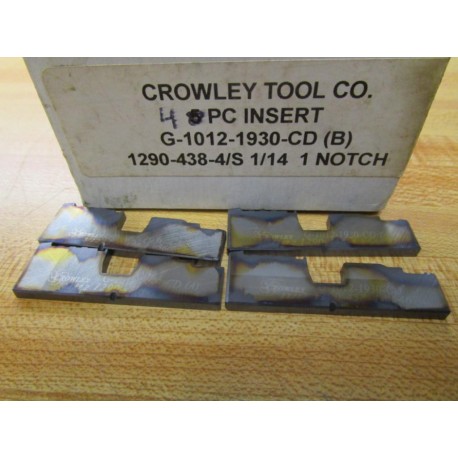 Crowley Tool G-1012-1930-CD (B) Insert G10121930CDB (Pack of 4)