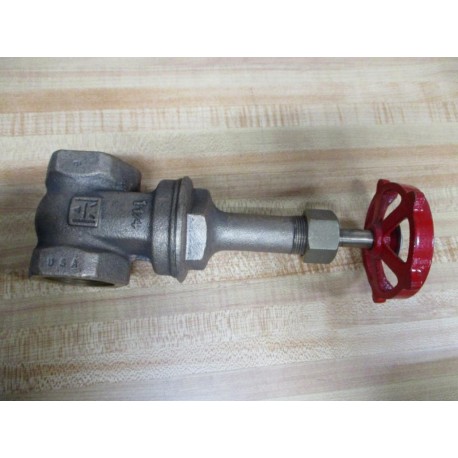 Milwaukee 1182 Shut Off Valve 300 S.W.P 1000 W.O.G 1-14" - New No Box