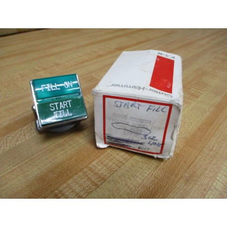 Cutler Hammer E30DF Compact Pushbutton Fill OnStart Fill