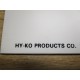 Hy-Ko 523 Danger Sign (Pack of 8) - New No Box