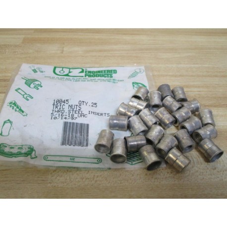 UZ Engineered Products 10045 Tric Nuts (Pack of 25)