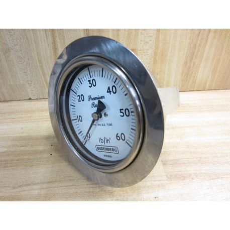 Budenberg 61618001 Pressure Gauge 0-60