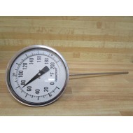 Ashcroft 10PI-D Thermometer 0-200°F - New No Box