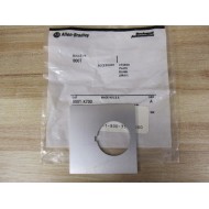 Allen Bradley 800T-X700 Legend Plate Gray Blank 800TX700 (Pack of 5)