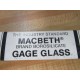 Macbeth B-8 Glass Reflex B8