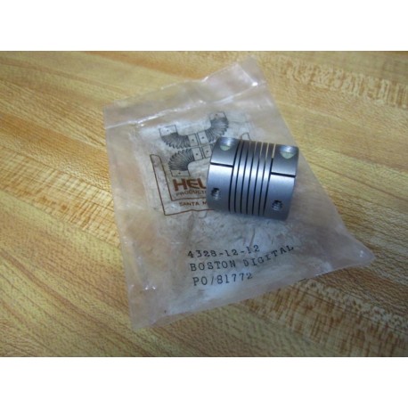 Helical 4328-12-12 Shaft Coupling 43281212