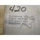 Packaging Technologies 007-49127-420 Pressure Pad