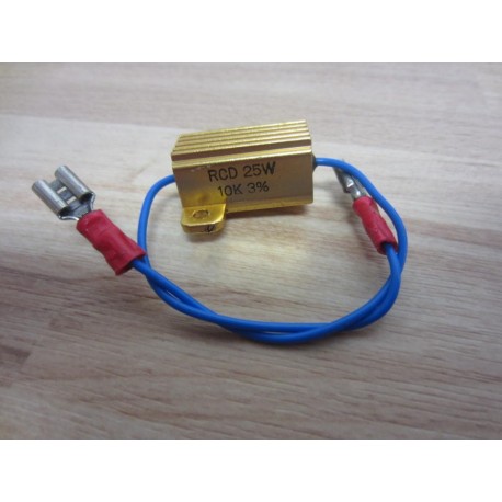 RCD 25W Resistor 10K 3% - Used