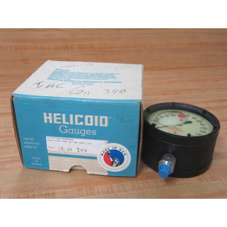 Helicoid 3431FA2Y0000000 Pressure Gauge 0-150PSI