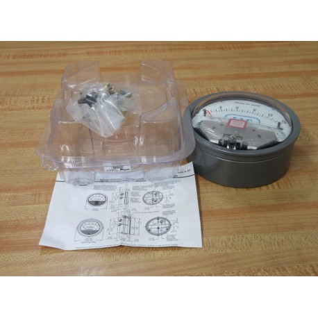 Dwyer IAC 195355-00 Gage W22AA 0-15" Inches Of Water