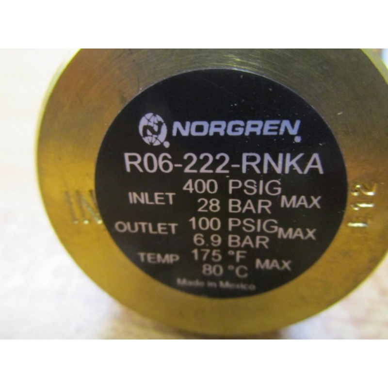 Norgren R06-222-rnka Regulator R06222RNKA for sale online 
