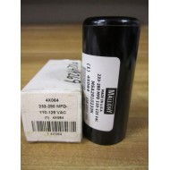 Mallory 4X064 Capacitor MSA2R10233N 233-280 MFD 110-125 VAC
