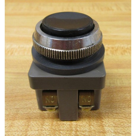 Izumi ABN 41-10650 Push Button ABN4110650 Black 30mm - Used