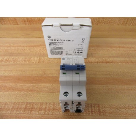 Allen Bradley 1492-SPM2C020 Circuit Breaker1492SPM2C020 Series D