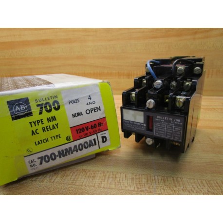 Allen Bradley 700-NM400A1 Relay 700NM400A1 Series D