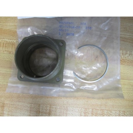 Amphenol 97-3102A-28 850 Circular Connector Shell 973102A28850