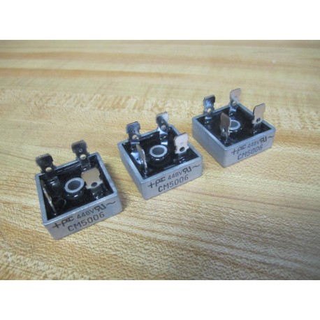 Multicomp CM5006 Bridge Rectifier (Pack of 3) - New No Box