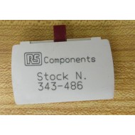 RS Components 343-486 Contact Block 23E01 - New No Box
