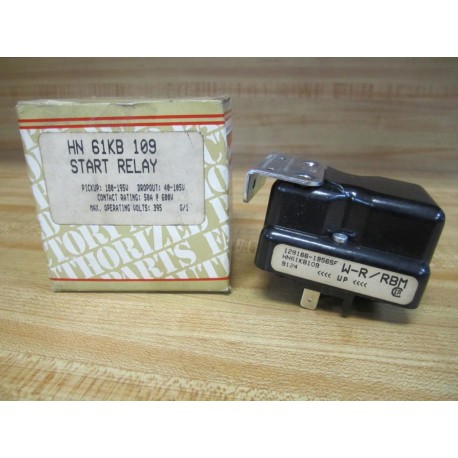 Factory Authorized Parts HN 61KB 109 Essex Start Relay HN61KB109