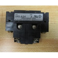 Allen Bradley 595-A34 Auxiliary Contact  595A34 Series A - New No Box