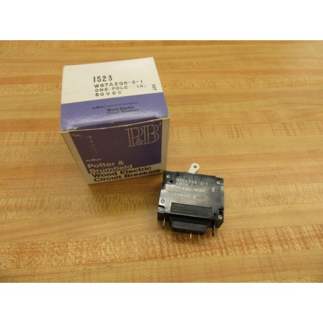 Potter & Brumfield 1523 Circuit Breaker W67A2Q6-2-1