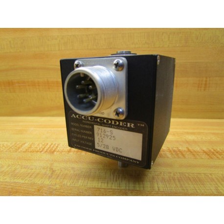 Encoder Products Company 716-S Encoder 716S 12 Cycles Per Rev. - New No Box