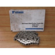 Tsubaki RS60-SS-1 Roller Chain RS60SS1 10' Length
