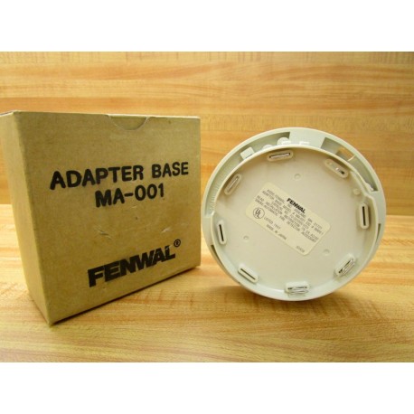 Fenwal MA-001 Smoke Detector Adapter Base MA001