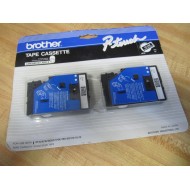 Brother Industries, TC-34Z P.Touch Tape Cassette TC34Z (Pack of 2)