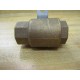 Nibco SP-110 SP110 Bronze Ball Valve - New No Box