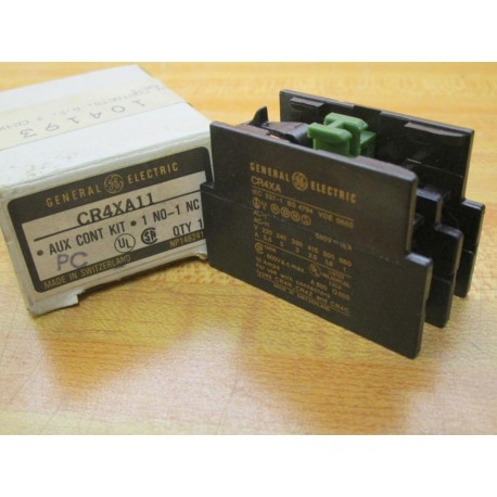 General Electric CR4XA11 Aux. Contact