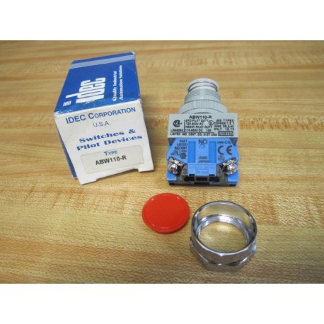 Idec ABW110-R Push Button ABW110R