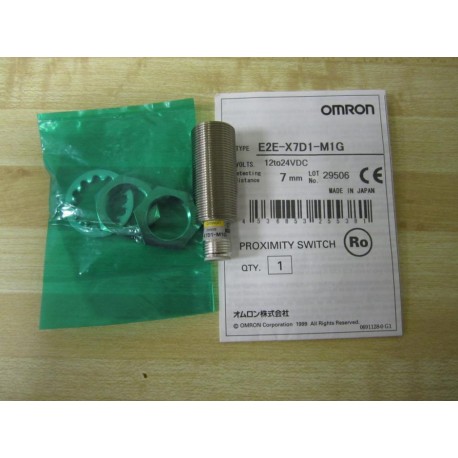 Omron E2E-X7D1-M1G Proximity Switch E2EX7D1M1G