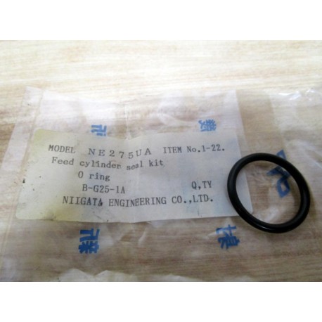 Niigata Engineering B-G25-1A Feed Cylinder Seal Kit O-Ring BG251A