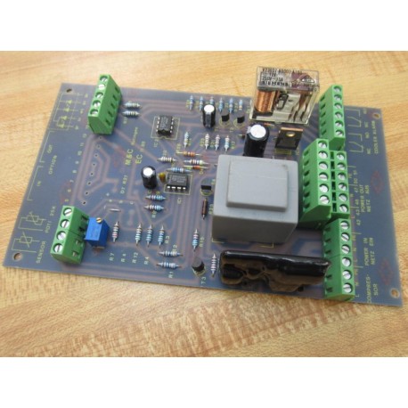 M&C EC 11.89 Circuit Board EC1189 33 Screw Terminals - Used