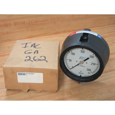 WIKA 9834049 Gauge Type 233.34 4.5" 0-300PSI