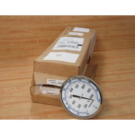 Ashcroft 50 EI 60 E 120 2001000F 5" Thermometer 50EI60E1202001000F