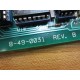 8-49-0031 Circuit Board 8490031 Cracked Connector Housing - Used