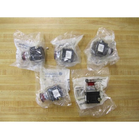 General Electric CR104PBT00R5C2 Red Button CR104PXG22 (Pack of 5)