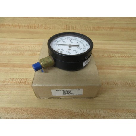 Marsh Instrument H0258W3 Gauge 0-300PSI