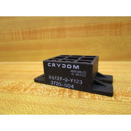 Crydom B512F-2-Y123 Power Block B512F2Y123 - Used