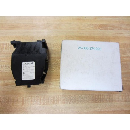 Siemens 3TH8293-0AK6 3TH82930AK6 Control Relay