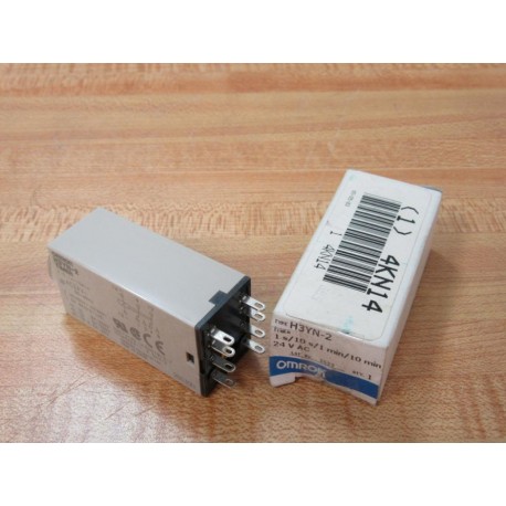 Omron H3YN-2 AC24 Timer Relay H3YN2AC24 4KN14