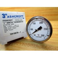 Ashcroft 30 EI 60 R 060 50300F Thermometer 30EI60R06050300F