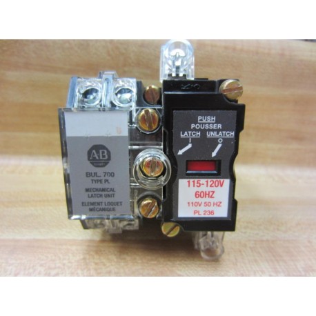 Allen Bradley 700-PLL20A1 Mechanical Latch Relay 700PLL20A1 Series D - New No Box