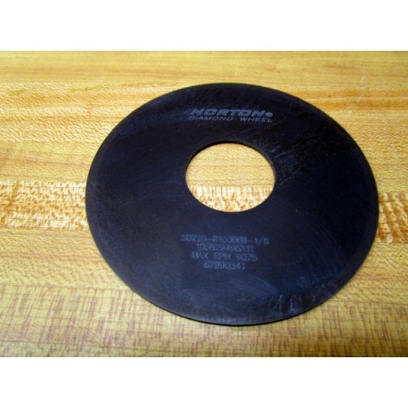 Norton SD220-R100B69-18 Diamond Grinding Wheel SD220R100B6918 - New No Box