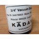 Kadant VB8-76-BR-TSE Vacuum Breaker VB876BRTSE