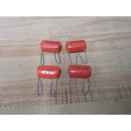 Sprague 6PS-P10 Capacitor 6PSP10 600DC Orange (Pack of 4) - New No Box