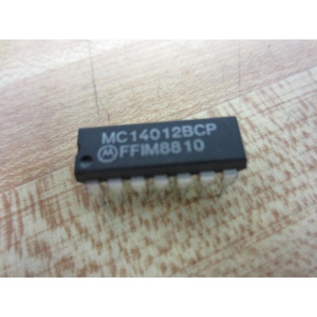 Motorola MC14012BCP Integrated Circuit (Pack of 4)