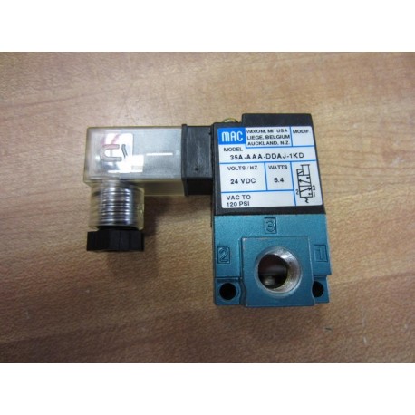 Mac Valves 35A-AAA-DDAJ-1KD Valve 35AAAADDAJ1KD - New No Box